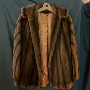 Women’s Vintage faux fur jacket